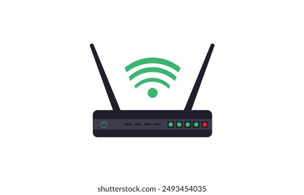 Wifi routar icon vector file illustration for use.