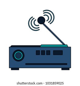 Wifi router antenna