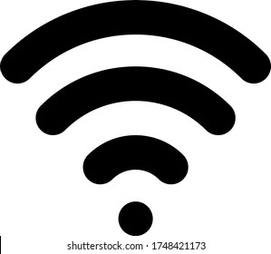 Wifi Router Black White Vector Icon Stock Vector (Royalty Free ...