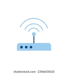 Wifi Router colored icon. illustration graphic of Wifi Router colored