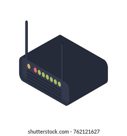 wifi router device icon