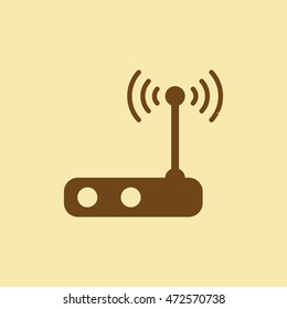 Wi-Fi Router Icon.