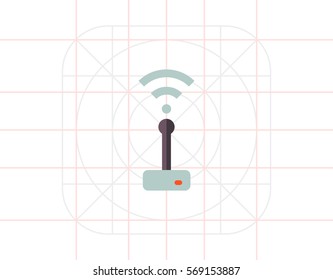 Wifi router icon