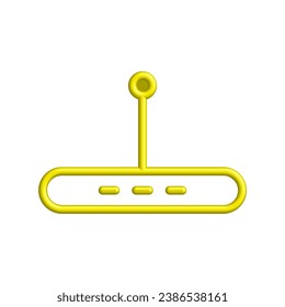 Wifi router icon. Collection of vector symbol in trendy 3D style on white background.