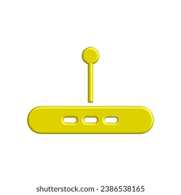 Wifi router icon. Collection of vector symbol in trendy 3D style on white background.