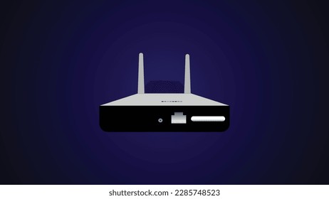 Wifi router icon connection data networking system vector illustration background.,