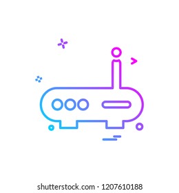 Wifi router icon design vector