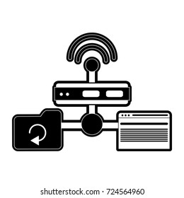 wifi router icon image 