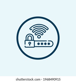 wifi router icon isolated on white background from videoblogger collection. wifi router icon thin line outline linear wifi router symbol for logo, web, app, 