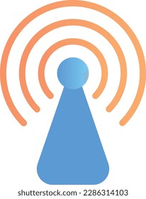The Wifi Router icon represents a device that enables wireless communication between devices by creating a local area network (LAN) or providing access to a wider area network (WAN)a