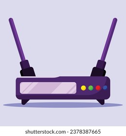 WIFI router icon. Subtable to place on hotel, etc.