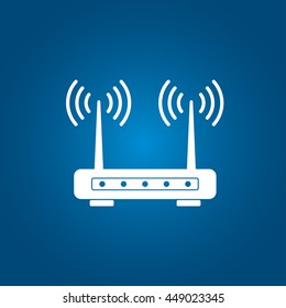 Wifi Router icon vector