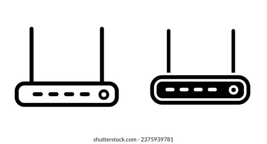 wifi router icon vector design template simple and modern