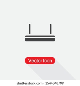 Wi-Fi Router Icon Vector Illustration Eps10