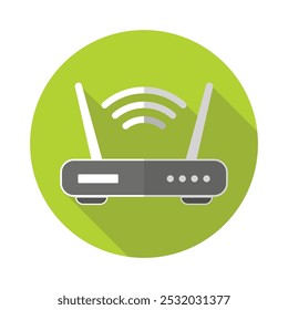 wifi router icon vector illustration design