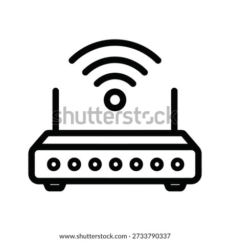 Wifi router icon vector illustration design