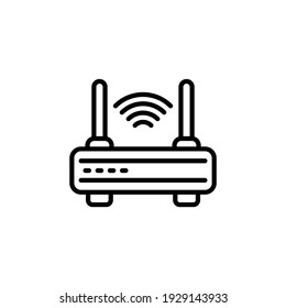 Wifi Router icon in vector. Logotype
