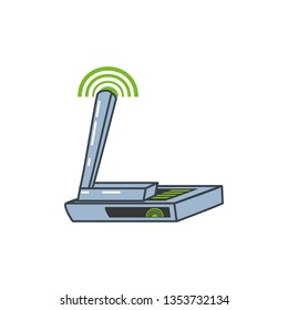 wifi router isolated icon