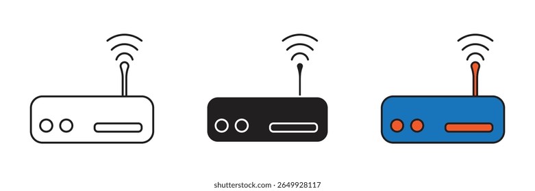 Wi-Fi router is a networking device that broadcasts wireless signals, enabling internet connectivity for multiple devices.