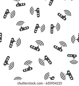 WiFi router seamless pattern. Vector illustration for backgrounds