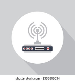 Wifi Router Vector Icon