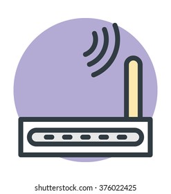 Wifi Router Vector Icon