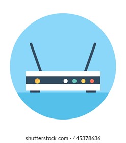 Wifi Router Vector Icon
