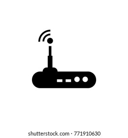 wi-fi router vector icon