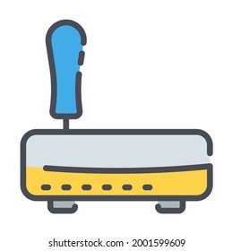 Wi-Fi router vector Icon-  Modern style high quality vector illustration.