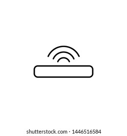 wifi router vector icon template