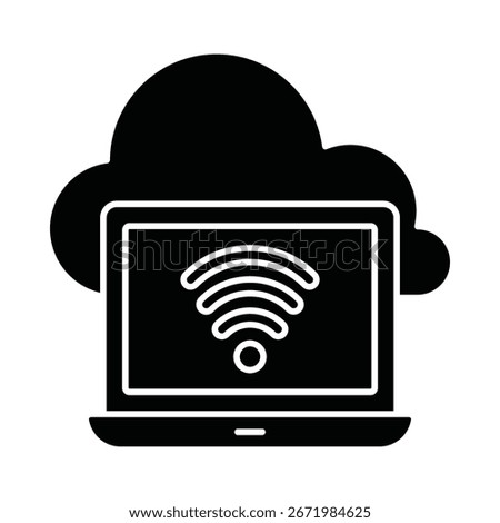 wifi router Vector Icon which can easily modify or edit

