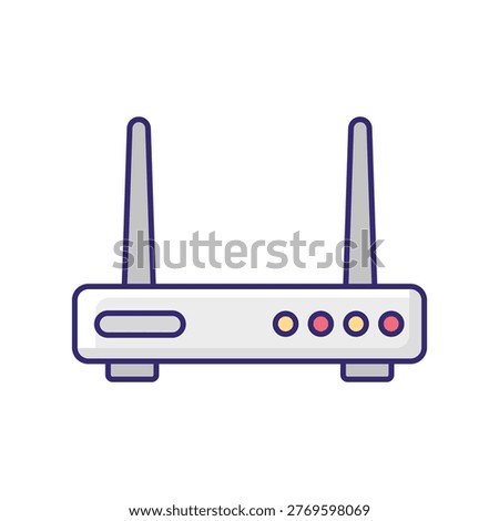 WiFi Router Vector icon which can easily modify or edit

