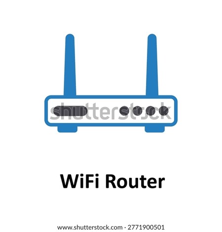 WiFi Router Vector icon which can easily modify or edit
