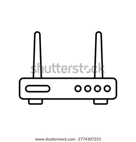 WiFi Router Vector icon which can easily modify or edit
