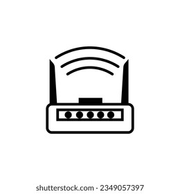 Wifi-Router-Vektorsymbol