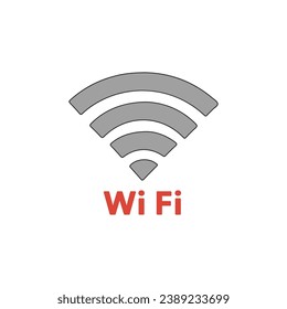 icono de tipo de vector de enrutador wifi