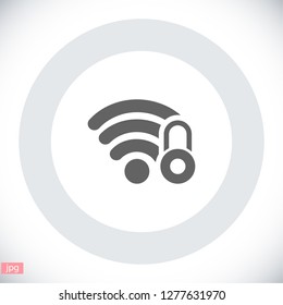 wifi security, icon