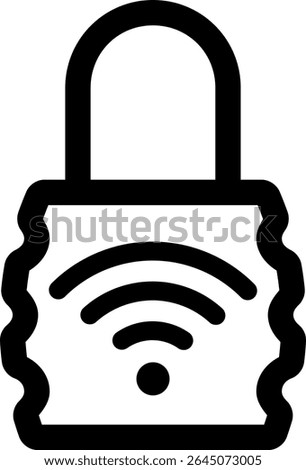 wifi security wifi iot VPN lock virtual private network security network 10807