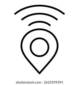 Elemento De Icono De Servidor Wifi Para Diseño