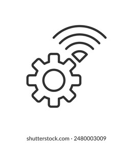 Wifi Setting Icon Sign Symbol