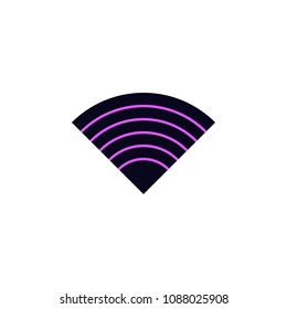wifi sign icon. Element of colored web icon for mobile concept and web apps. Detailed wifi sign icon can be used for web and mobile. Premium icon on white background