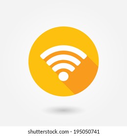 Wifi sign. Wi-fi symbol. Wireless Network icon. Wifi zone