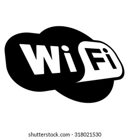 Wi-fi sign. Vector.