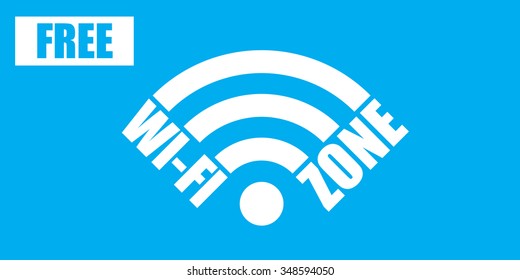 wi-fi sign vector