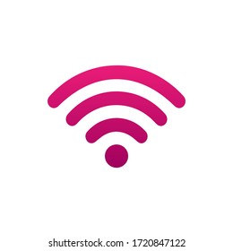 Wifi sign vector illustration.