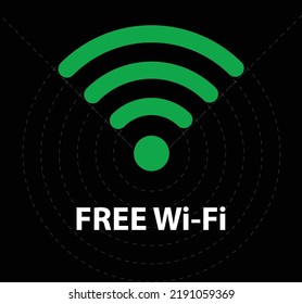 Wifi sign vector illustration, Wi fi icon or Wi-fi symbol isolated on transparent background, signal icon, range icon, network symbol, symbol of range, Wi-fi vector icon