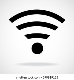Wifi sign. Wireless network icon. Wifi zone