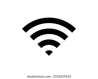 vetor de ícone de conexão de sinal wifi