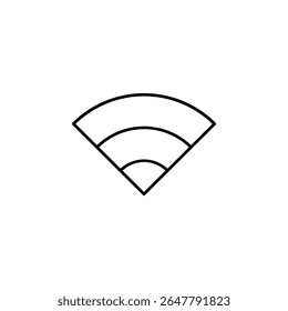 WiFi-Signal, Verbindung, Internet, Netzwerk, Wireless-Symbol
