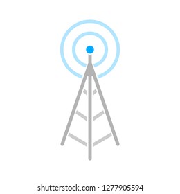 wifi signal frequency. internet icon - network sign isolated, wifi network illustration - wifi Vector